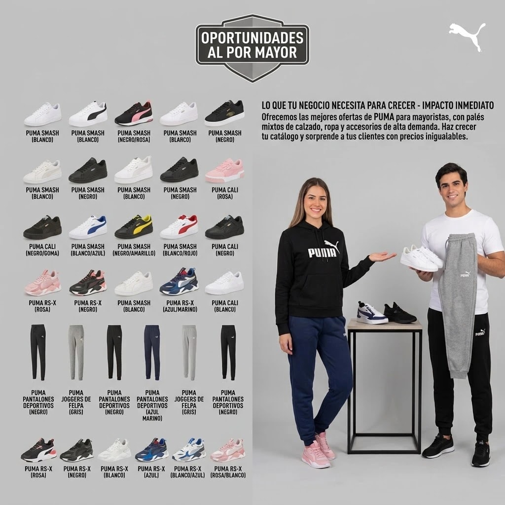PALLET R02-02413 MAYORISTA PUMA - 191 UNIDADES - VESTUARIO · CALZADO - Miniatura 3