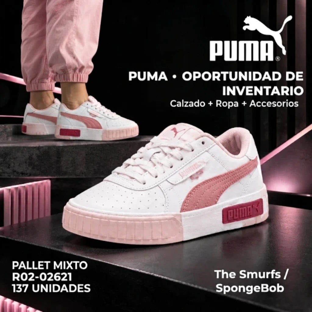 PALLET R02-02621 MAYORISTA PUMA - 137 UNIDADES - CALZADO · VESTUARIO - Miniatura 1