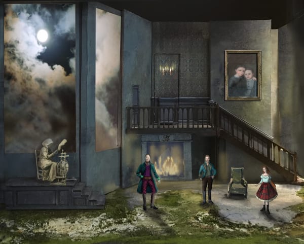 LA DAME BLANCHE - Image de scénographie 1