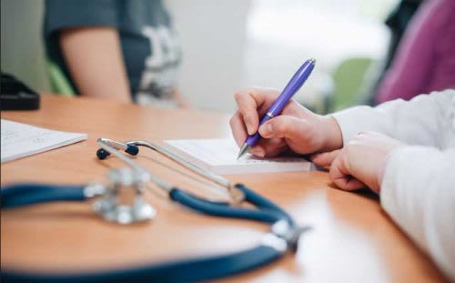 Nurse Meets with Patient