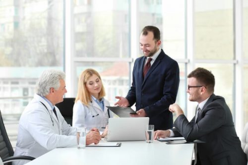 Group of medical professionals