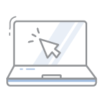Icon of a laptop