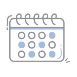 Icon of a calendar