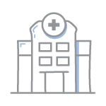 Icon of a hospital