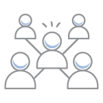Icon of a group of people