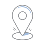 Icon of a map pushpin