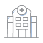 Icon of a hospital