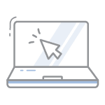 Icon of a laptop