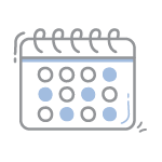 Icon of a calendar