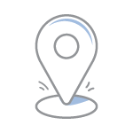 Icon of a location marker