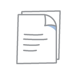 Icon of pieces of paper