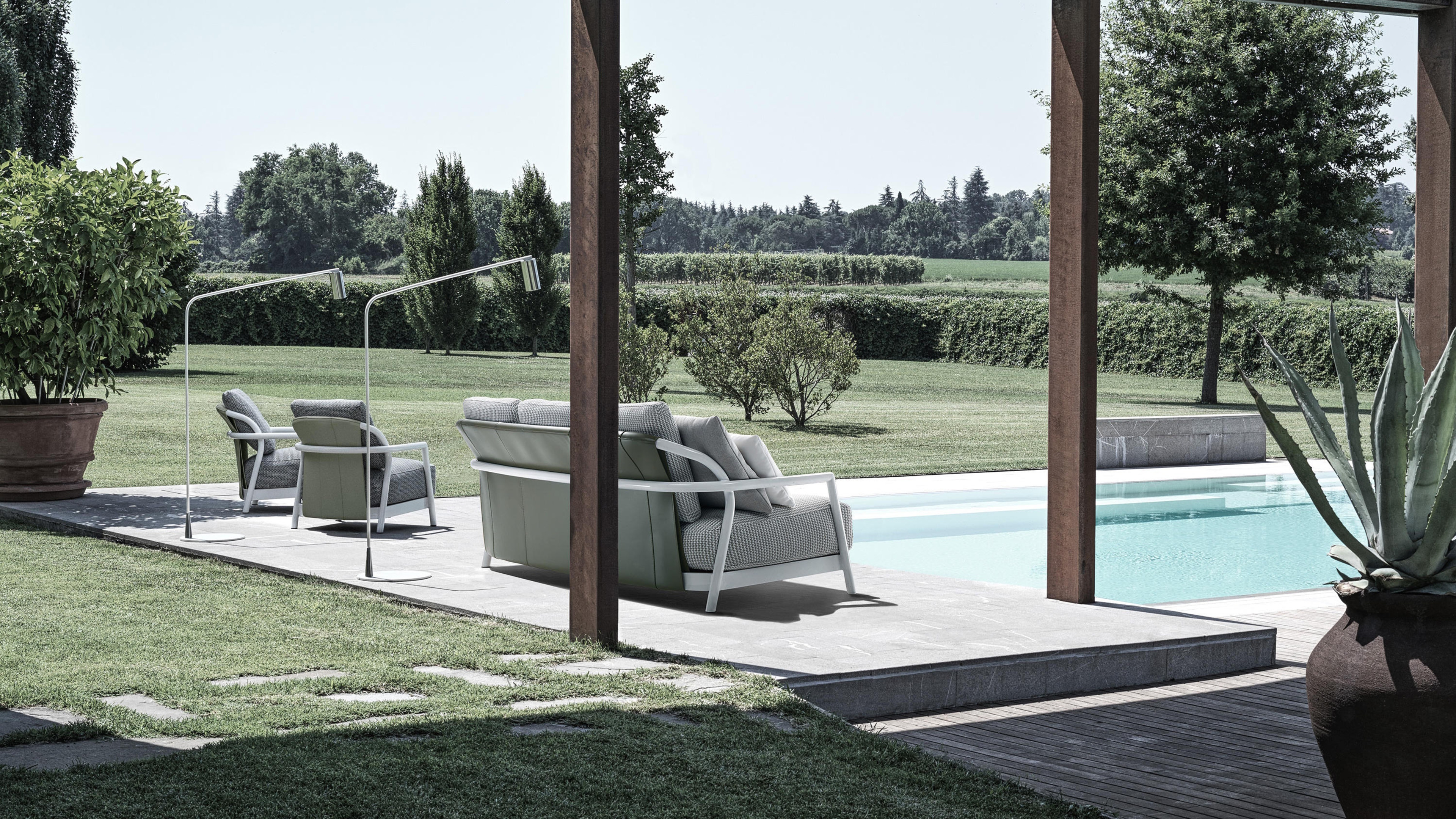 Calm and Resolved Alfresco Living