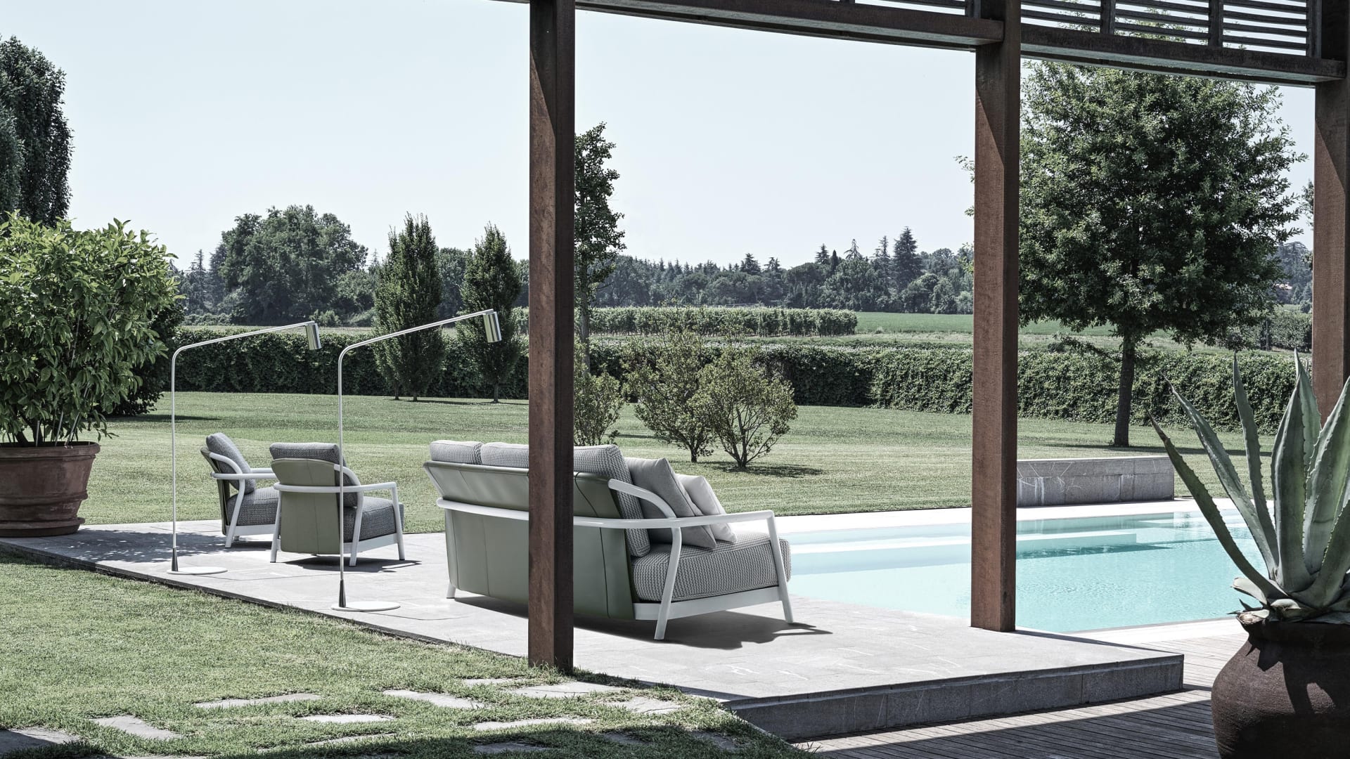 Calm and Resolved Alfresco Living