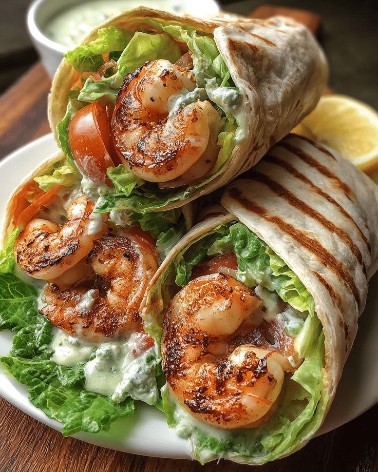 Prawn Shawarma