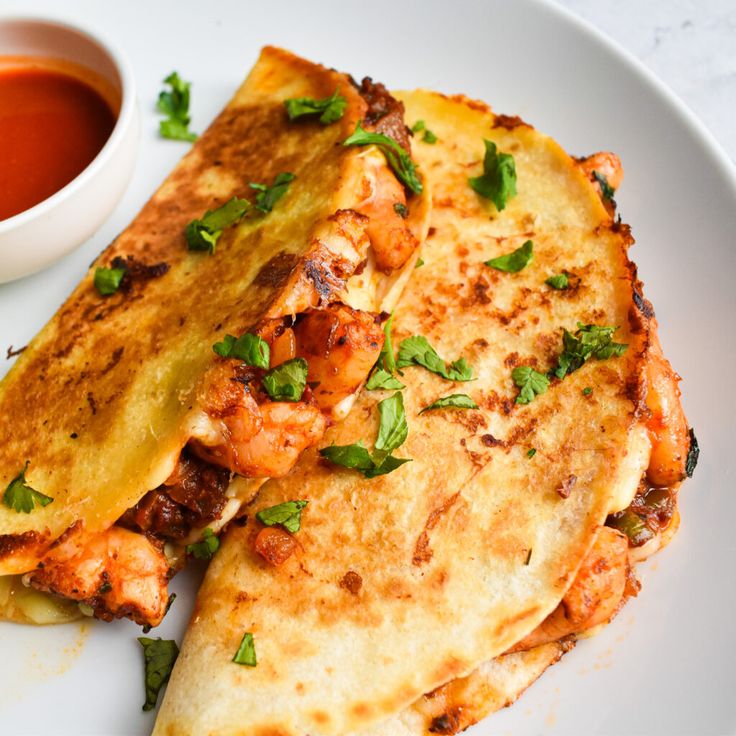 Prawn Quesadillas