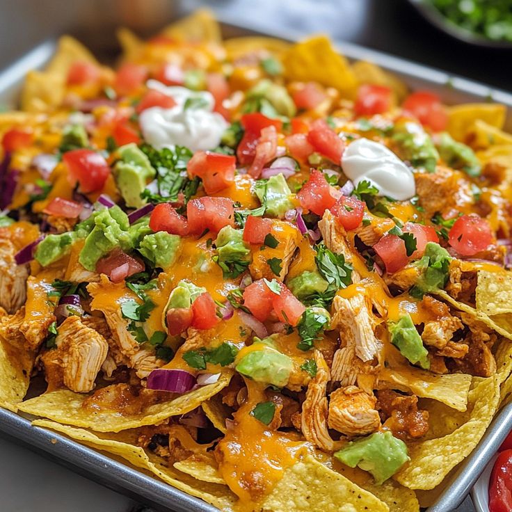 Chicken Nachos