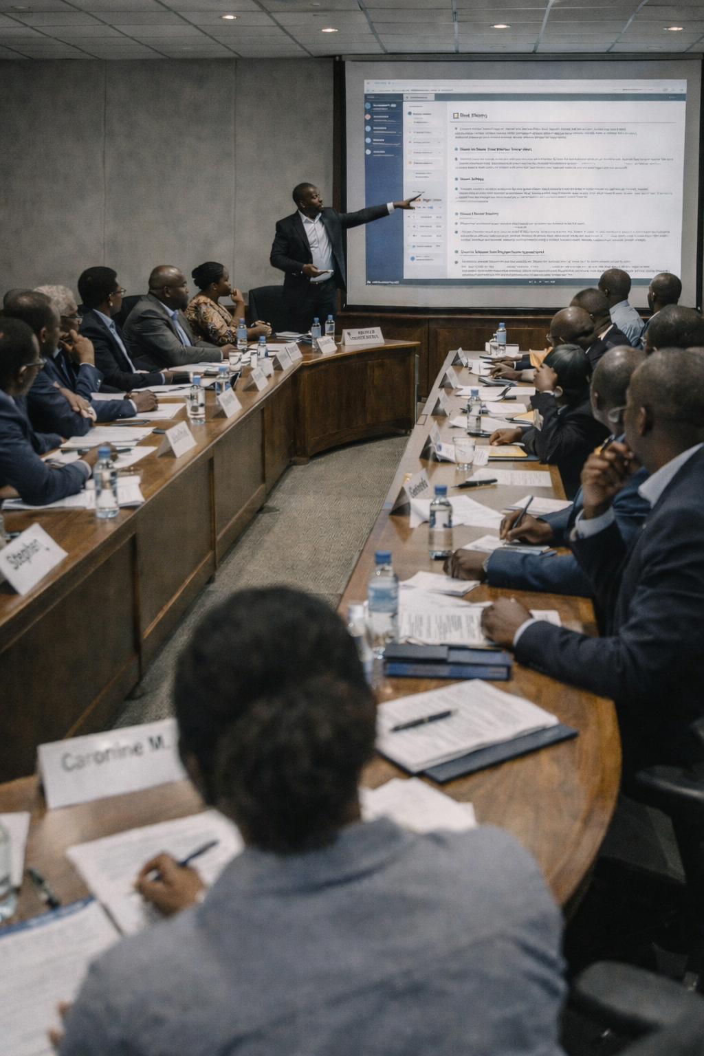 African policy meeting