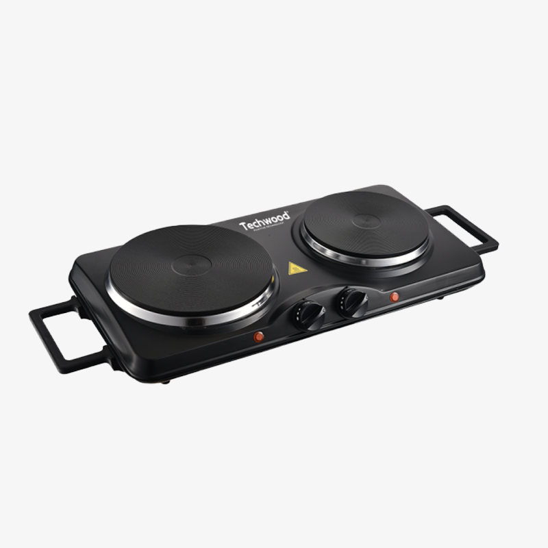 Plaque électrique 2 feux / 2500W-TPE-2516