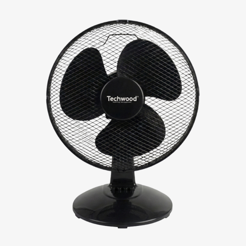 Ventilateur de table Noir Ø 30 cm-TVE-3036
