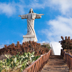 Estatua de Cristo en Madeira