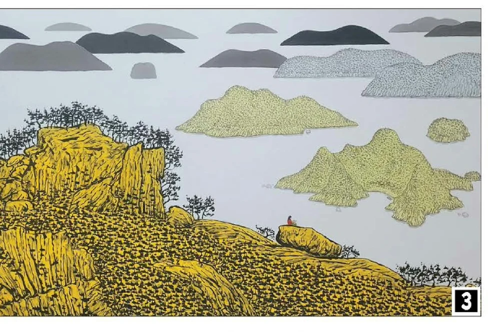 3 추니 박 작품 'Memories of the south sea'.