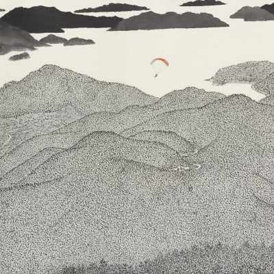 Flying over Yongchodo
