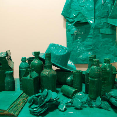 Blind Still Life - Blue Table