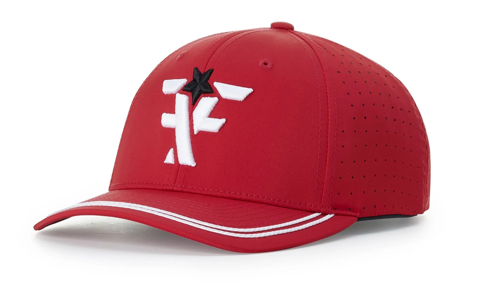 Flat Brim Snapback Caps with Logo Embroidery image