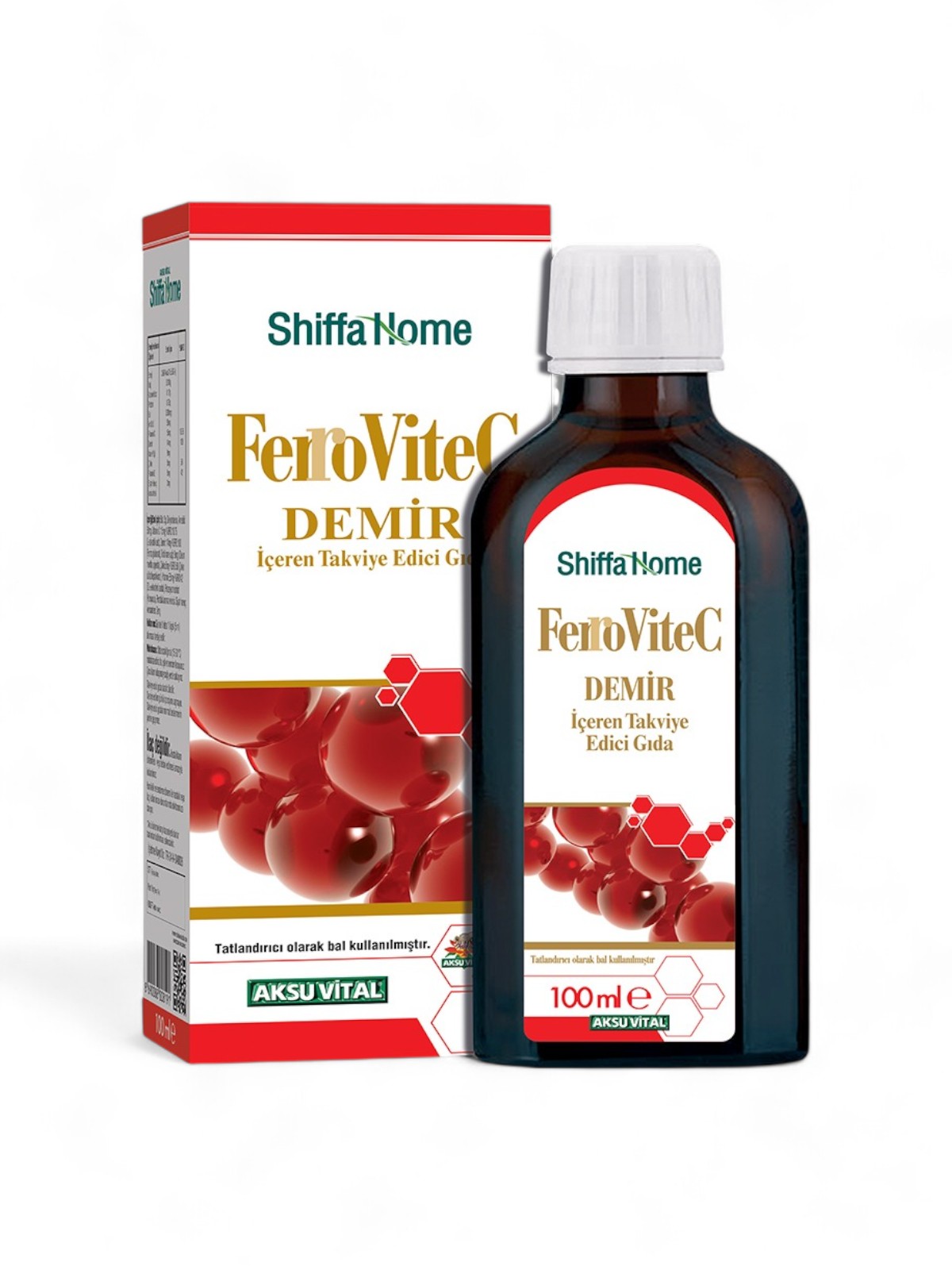 AksuVital Ferrovitec Demir Şurup 100 ml