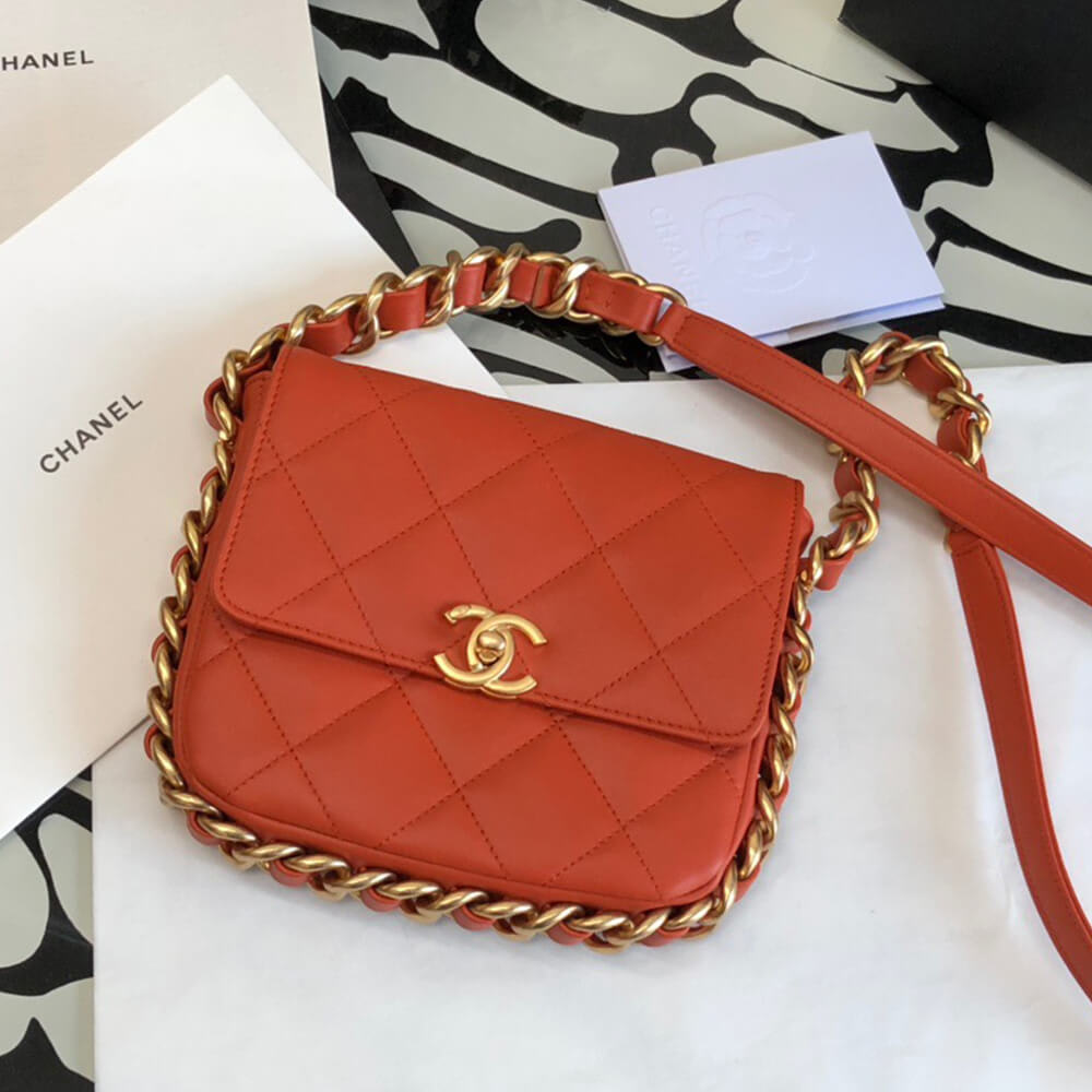 Mini Flap Bag view 3