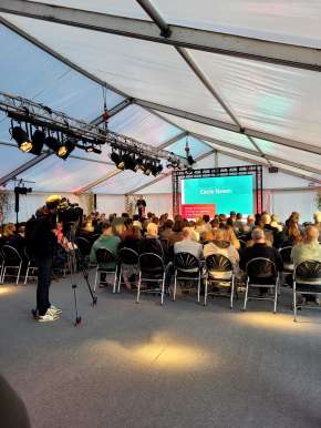 Inauguration du plus grand parc de batteries de Belgique