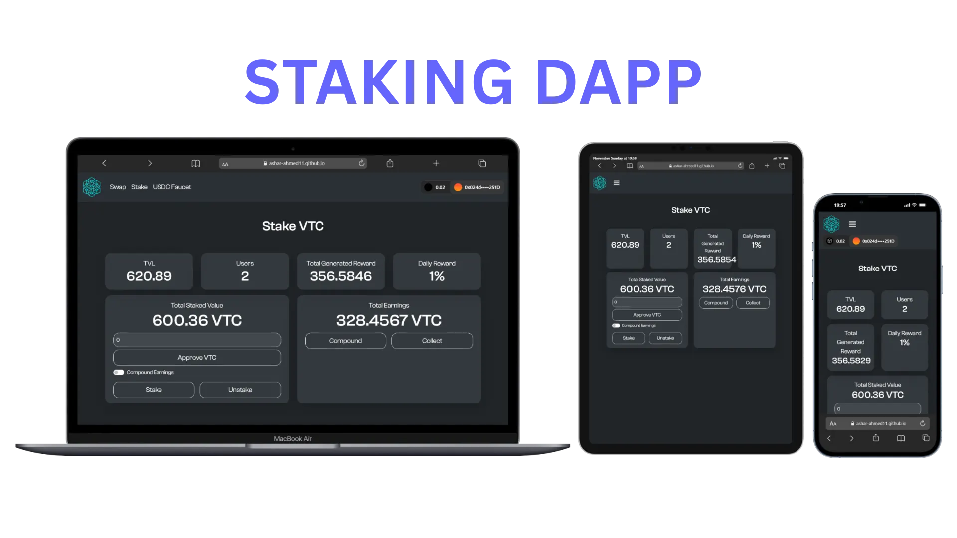 Staking DAPP