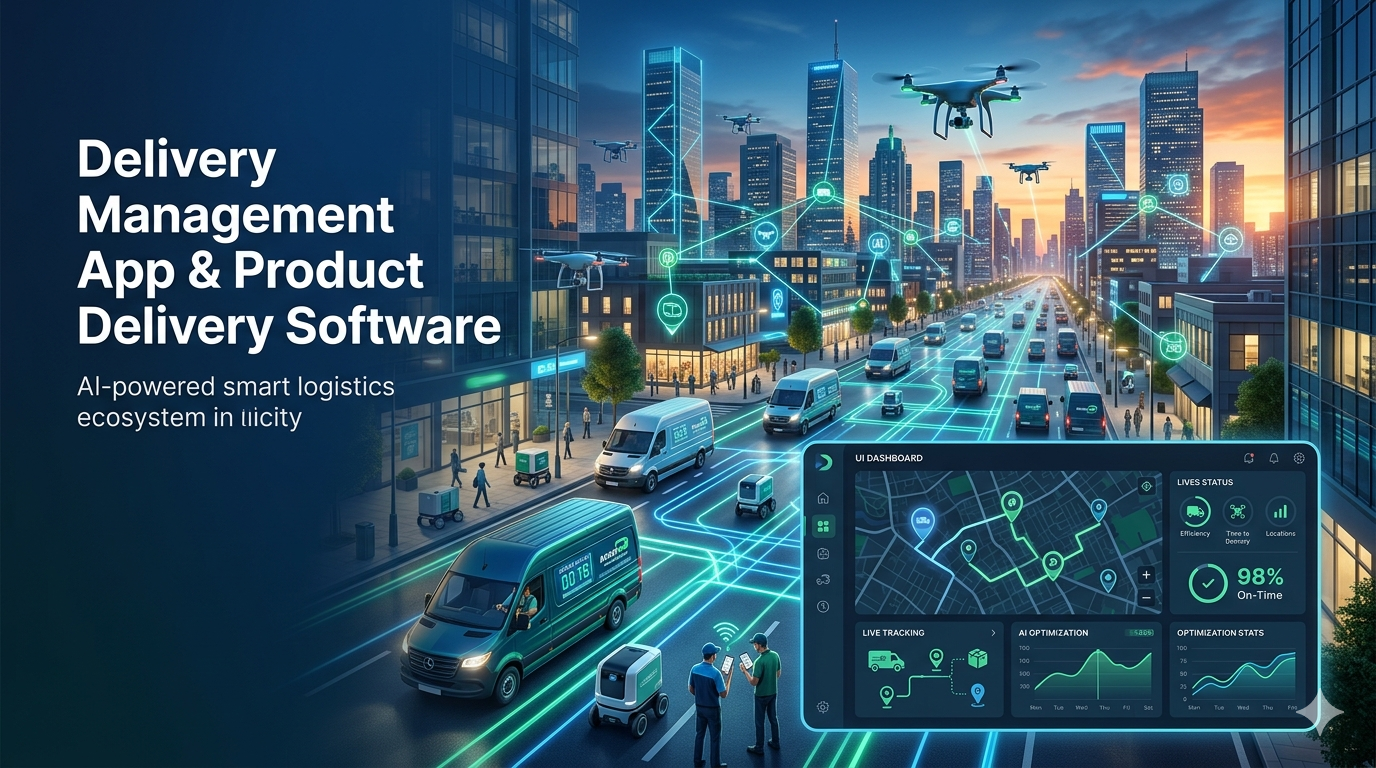Delivery Management App & Product Delivery Software | AI-Powered Logistics System
