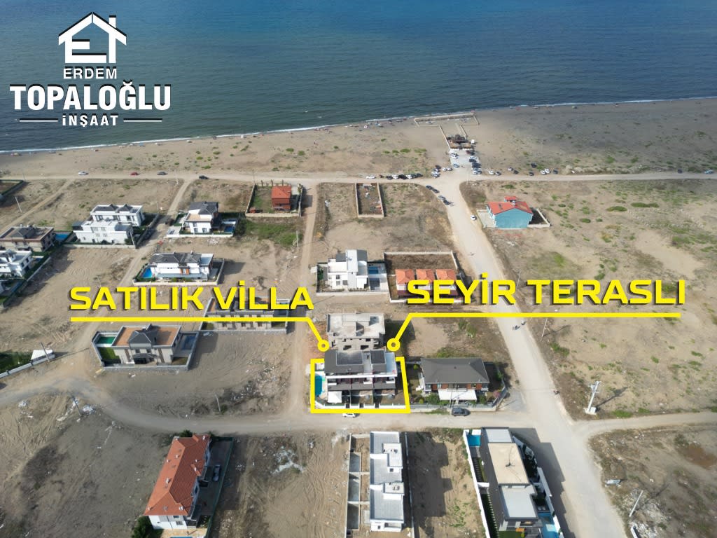 Karasu Yeni Mahalle 3+1 Satılık Villa - 6.000.000 TL - Fotoğraf 1