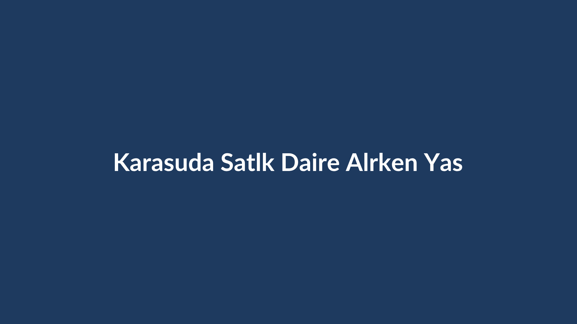 Karasu Satılık Daire: Satılık Daire Alırken Yasal Süreçler - Blog - Karasu