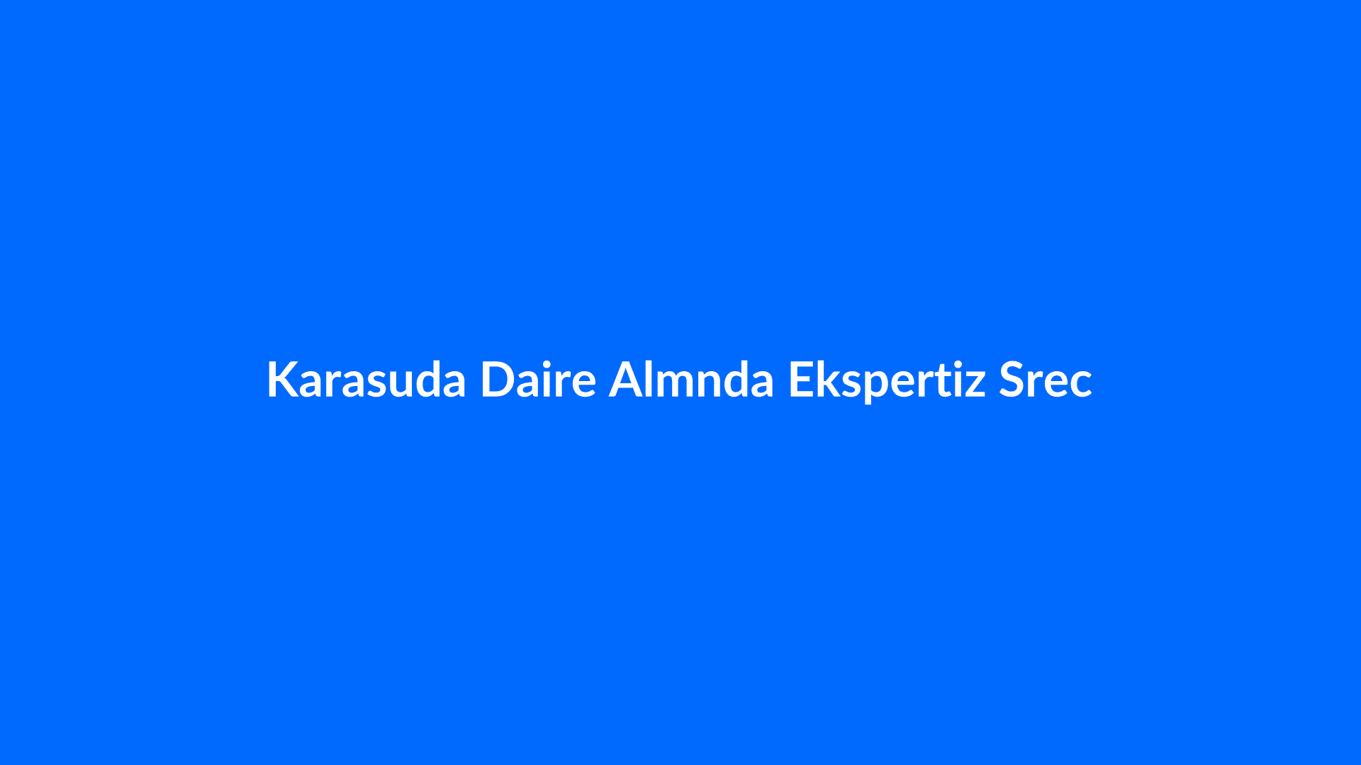 Karasu'da Daire Alımında Ekspertiz Süreci ve Önemi - Emlak - Karasu
