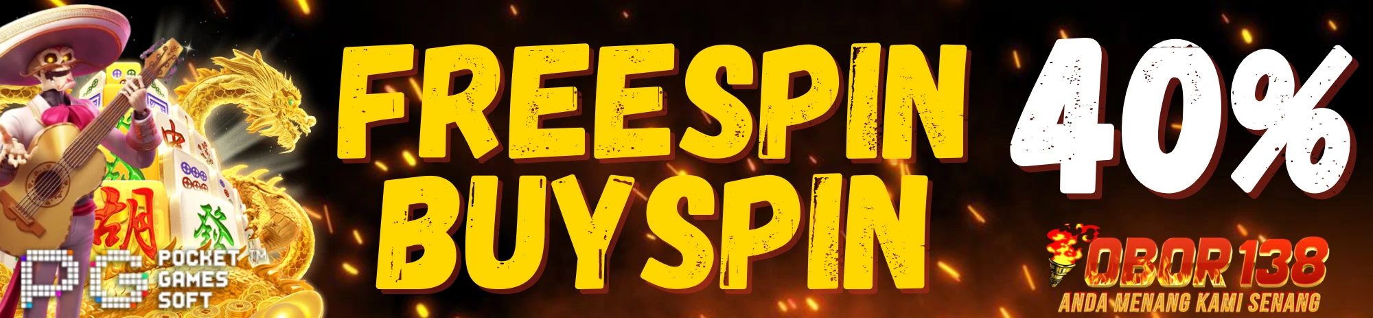 EVENT FREESPIN MURNI 25% / BUY FREESPIN 15% PG SOFT