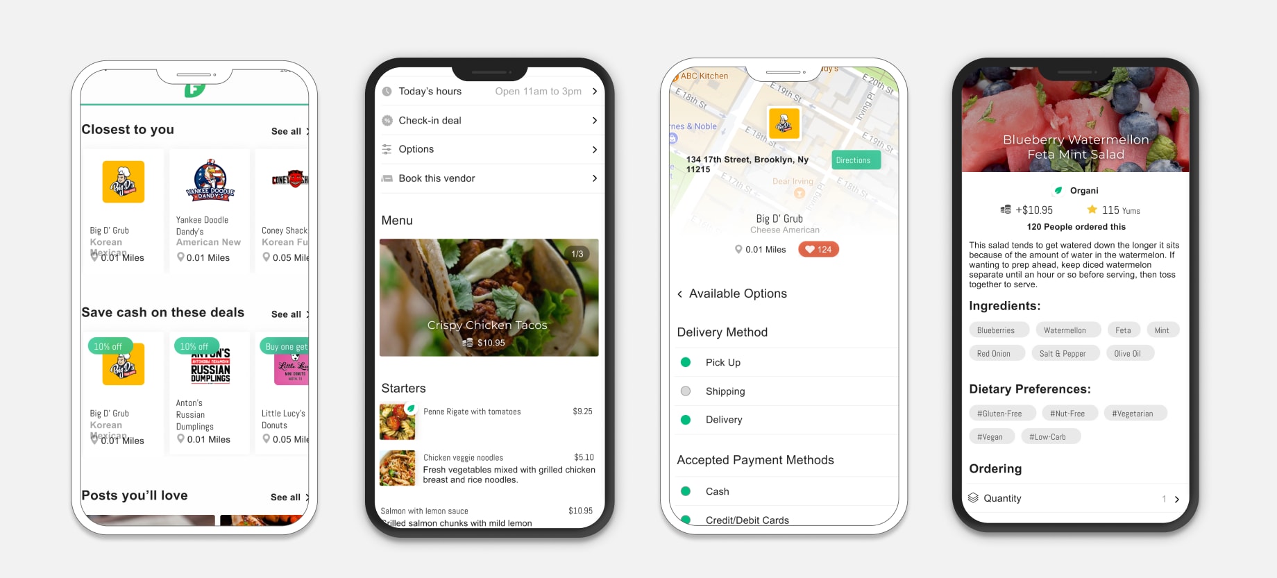 Food Moves Consumer Platform
