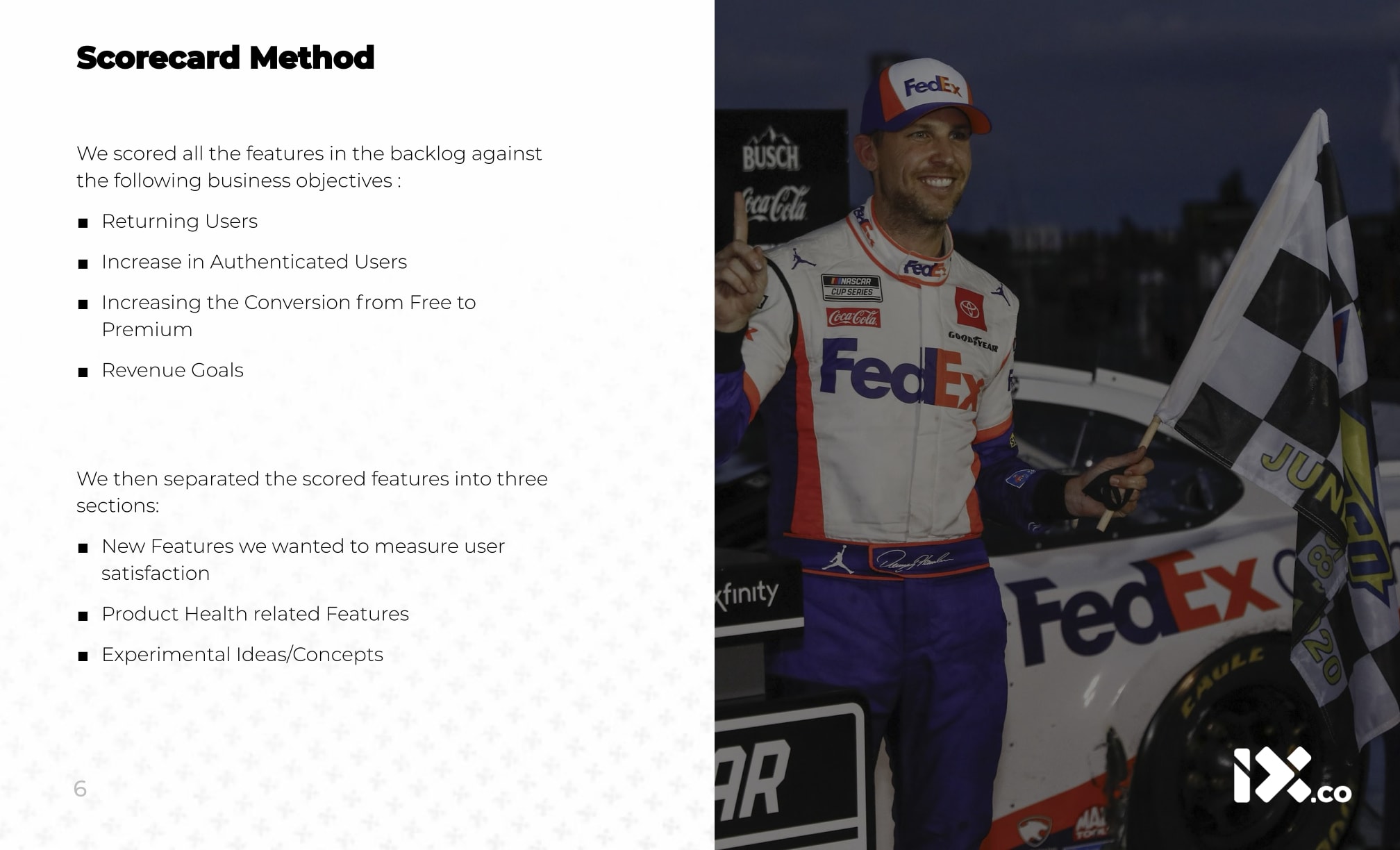 The Scorecard Method