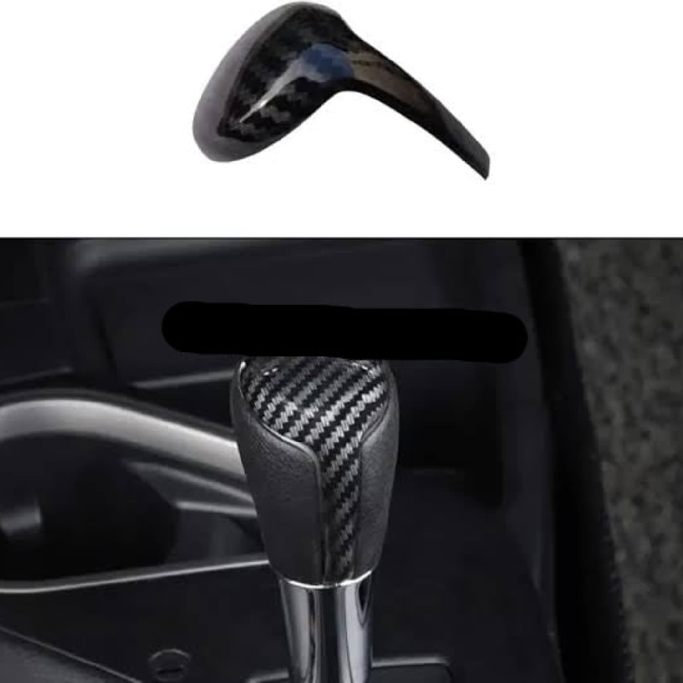 Toyota Corolla Carbon Fiber Gear Knob Cover 2014-2026
