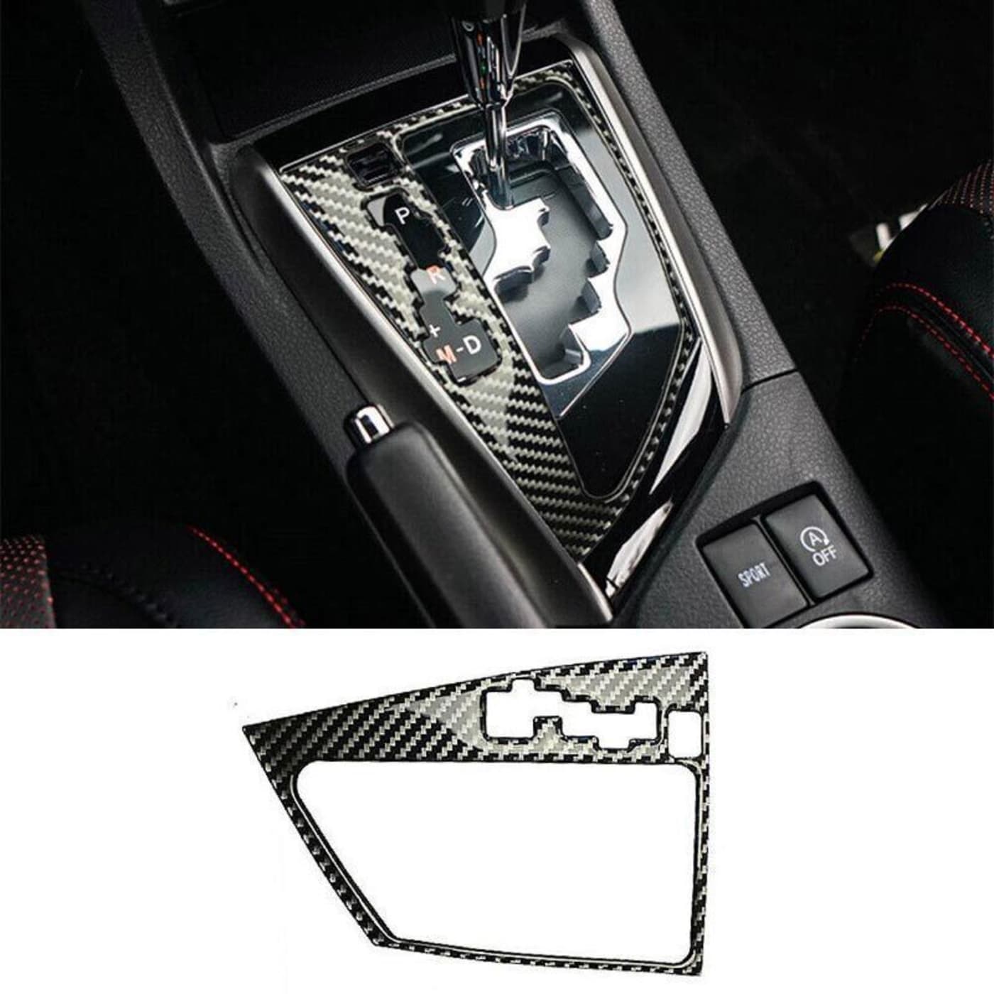 Toyota Corolla 2015-2024 Carbon Fiber Gear Shifter Trim