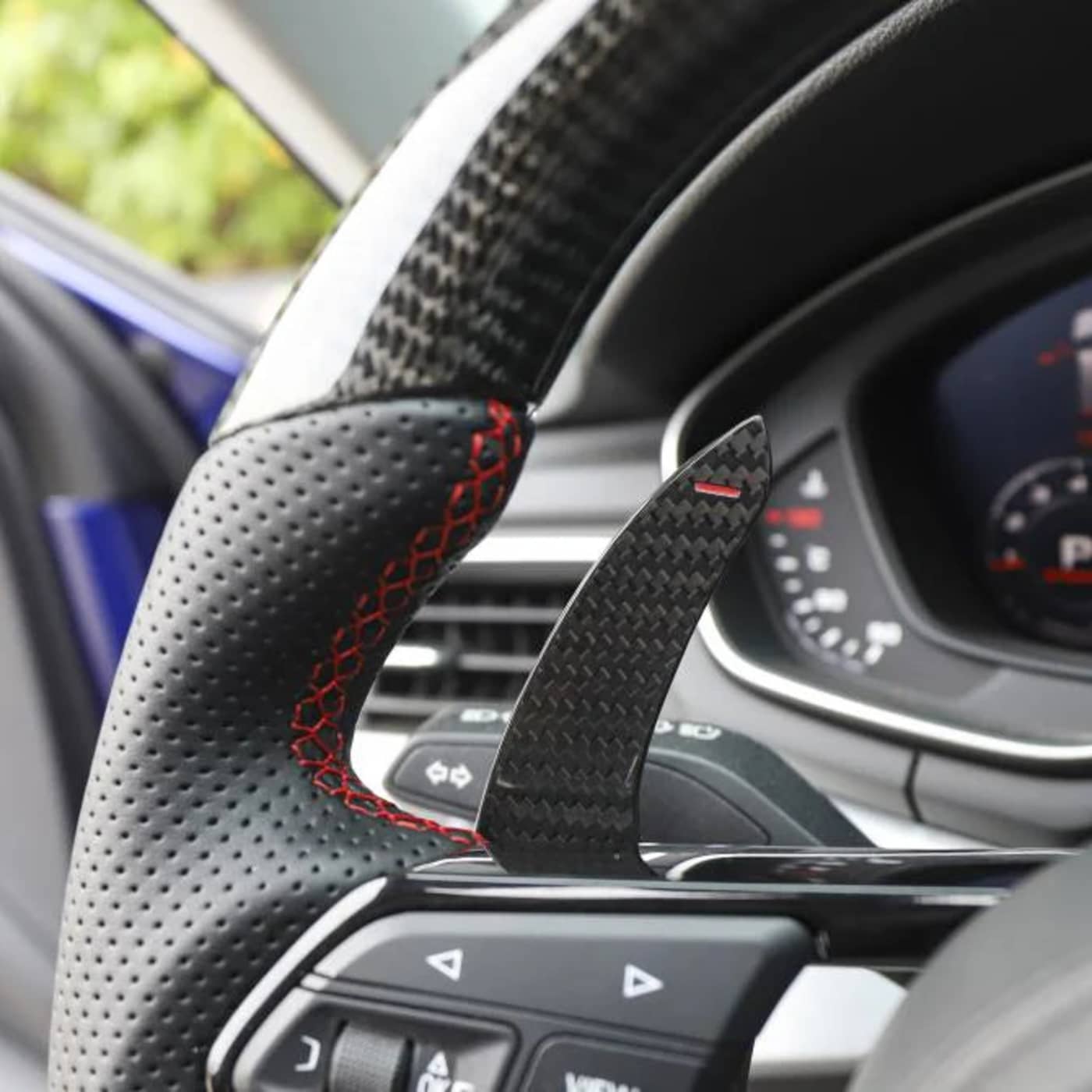Toyota Corolla Grande 2014-2018 Carbon Fiber Steering Wheel Paddle Shifters Pair