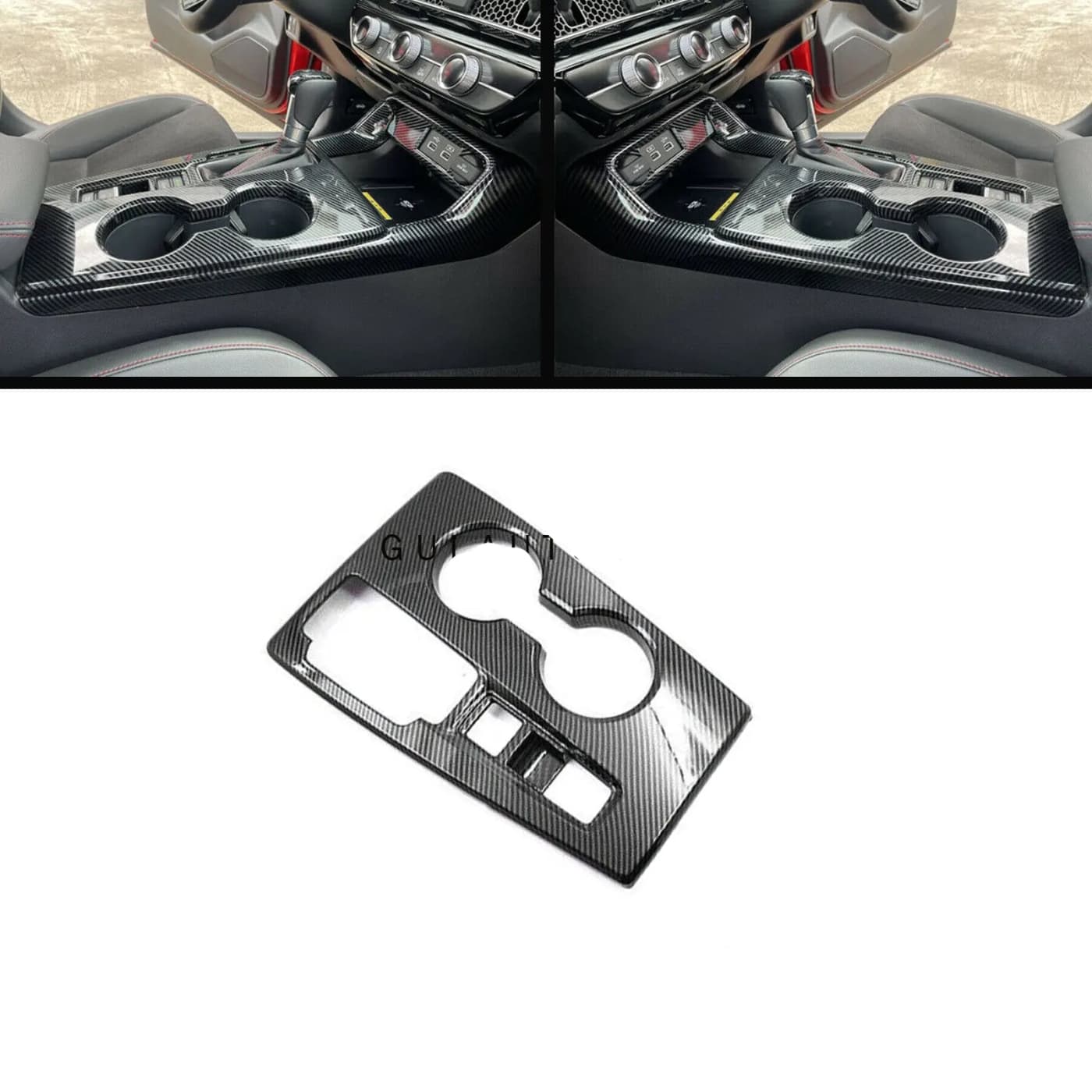 Honda Civic 2022-2026 Carbon Gear Box Console Panel