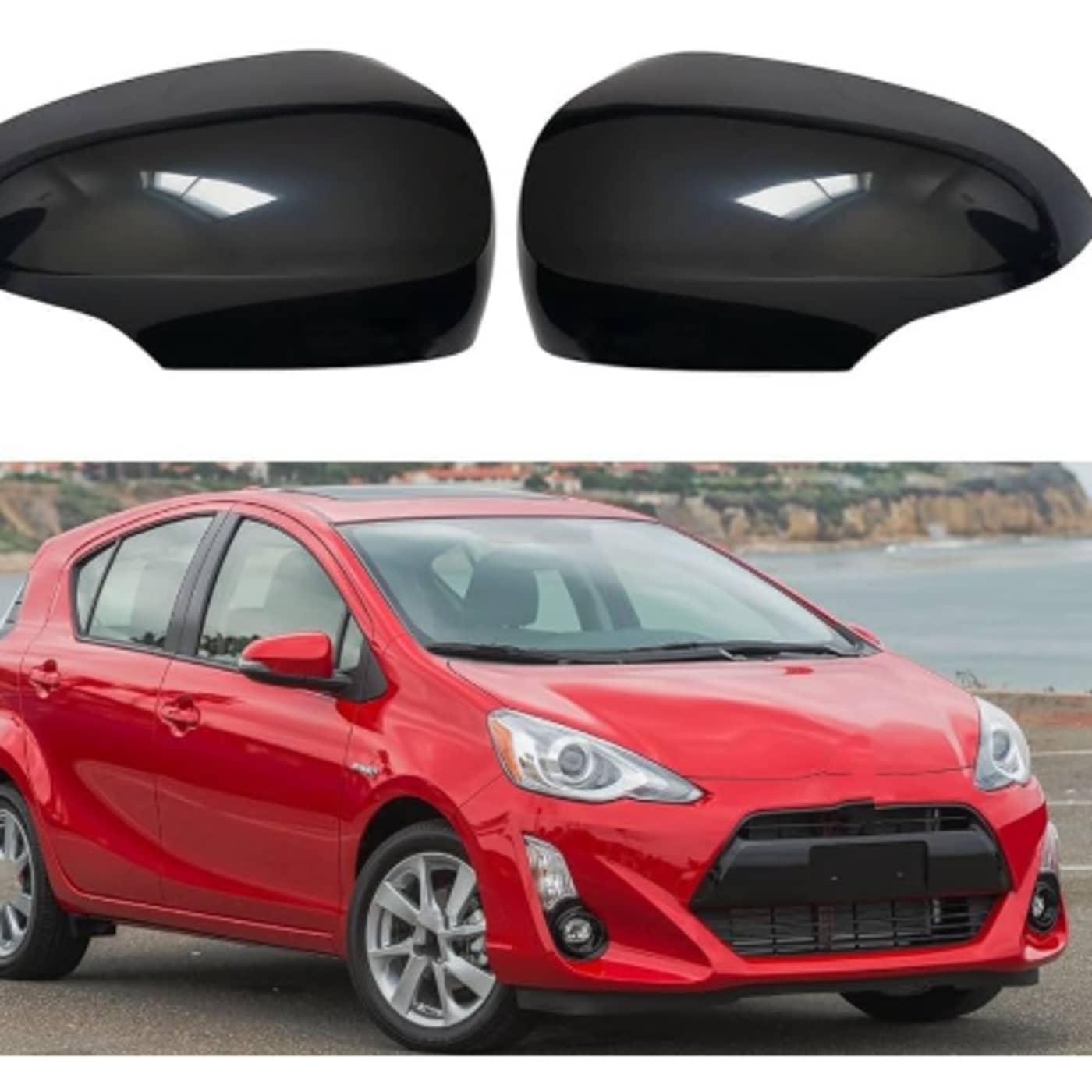 Batman Style Side Mirror Cover – Toyota Aqua 2012-Present