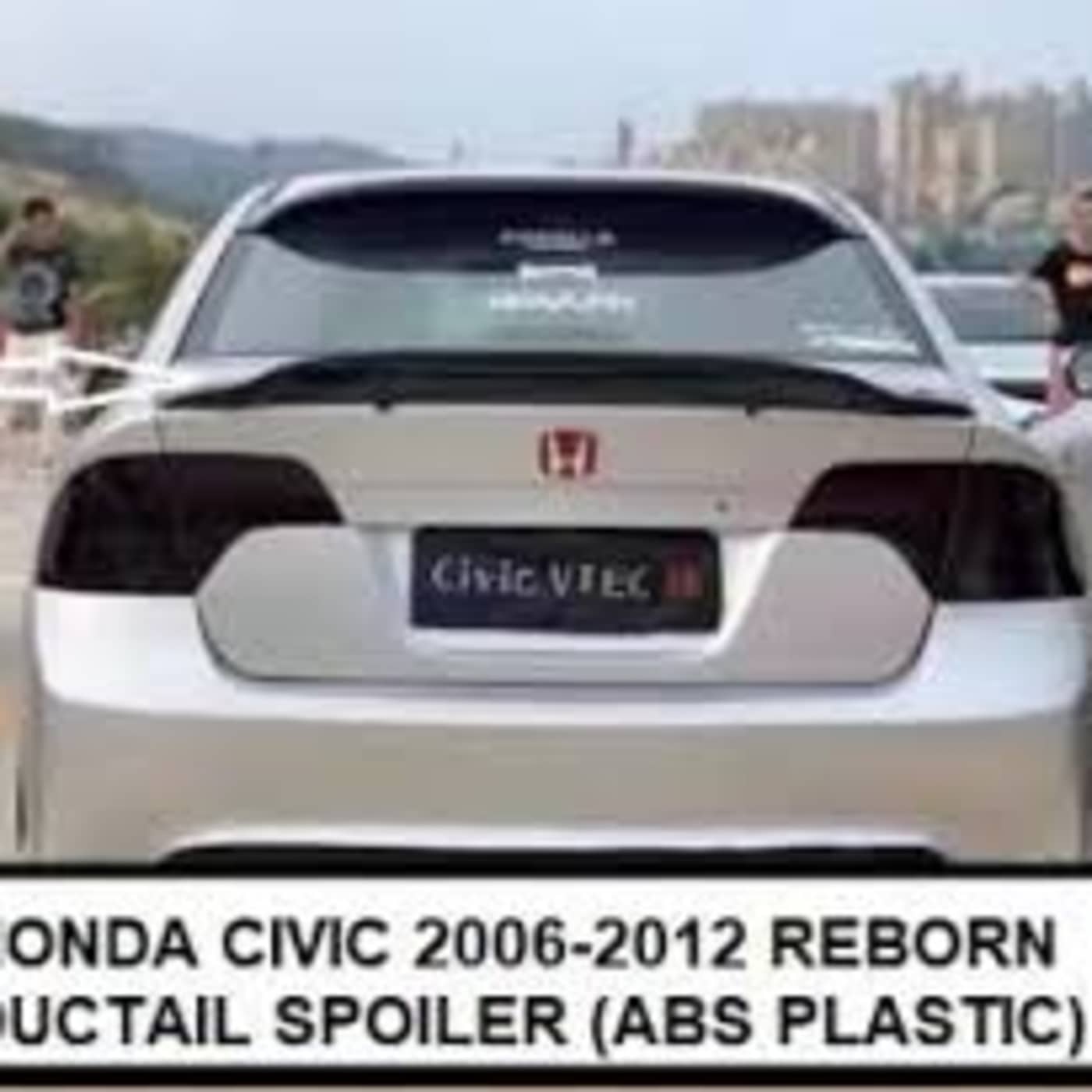 Honda Civic Reborn 2006-2012 Ducktail Trunk Spoiler