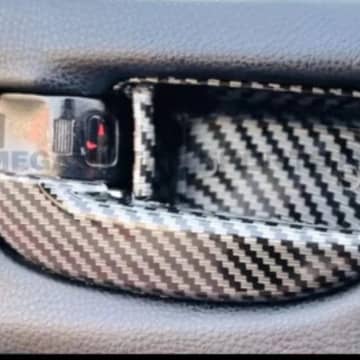 Toyota Corolla 2014-2026 Interior Door Handle Carbon Fiber Trims 8PCS