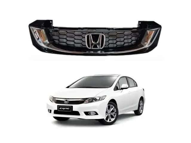 Honda Civic 2012-2015 Front Show Grille Premium Quality 1