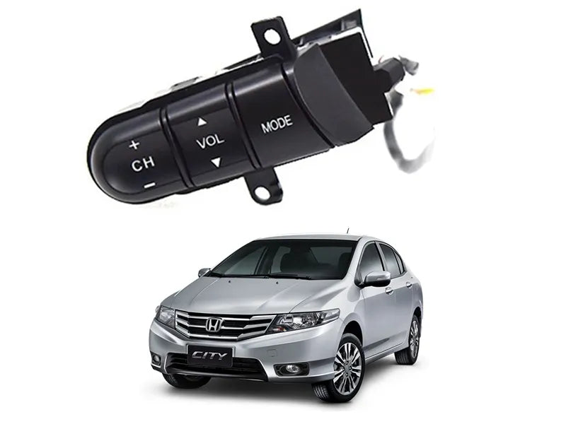 Honda City 2009-2021 Multimedia Steering Wheel Buttons 2