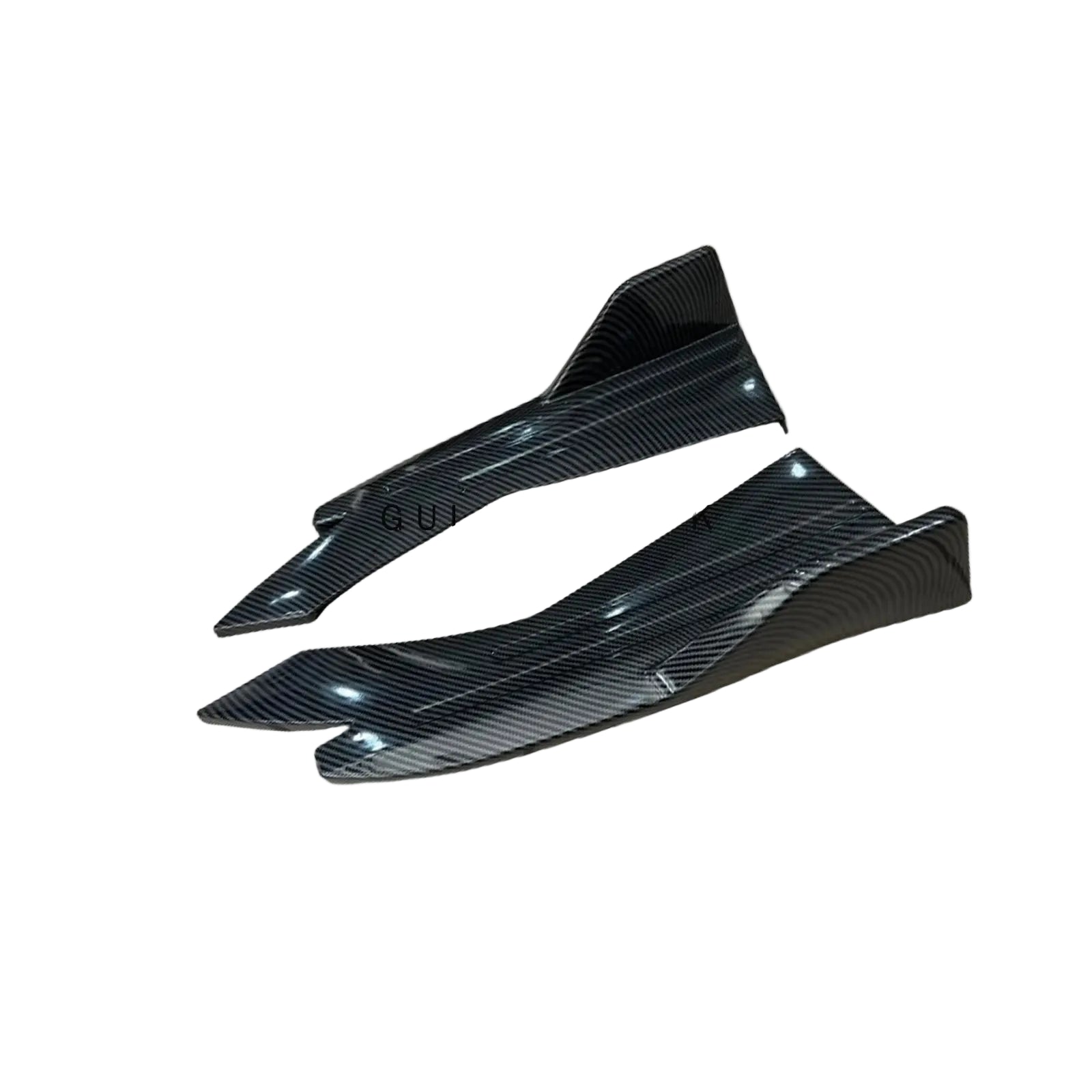 Universal Rear Bumper Diffuser Carbon Fiber D2 Style 2PCS 2