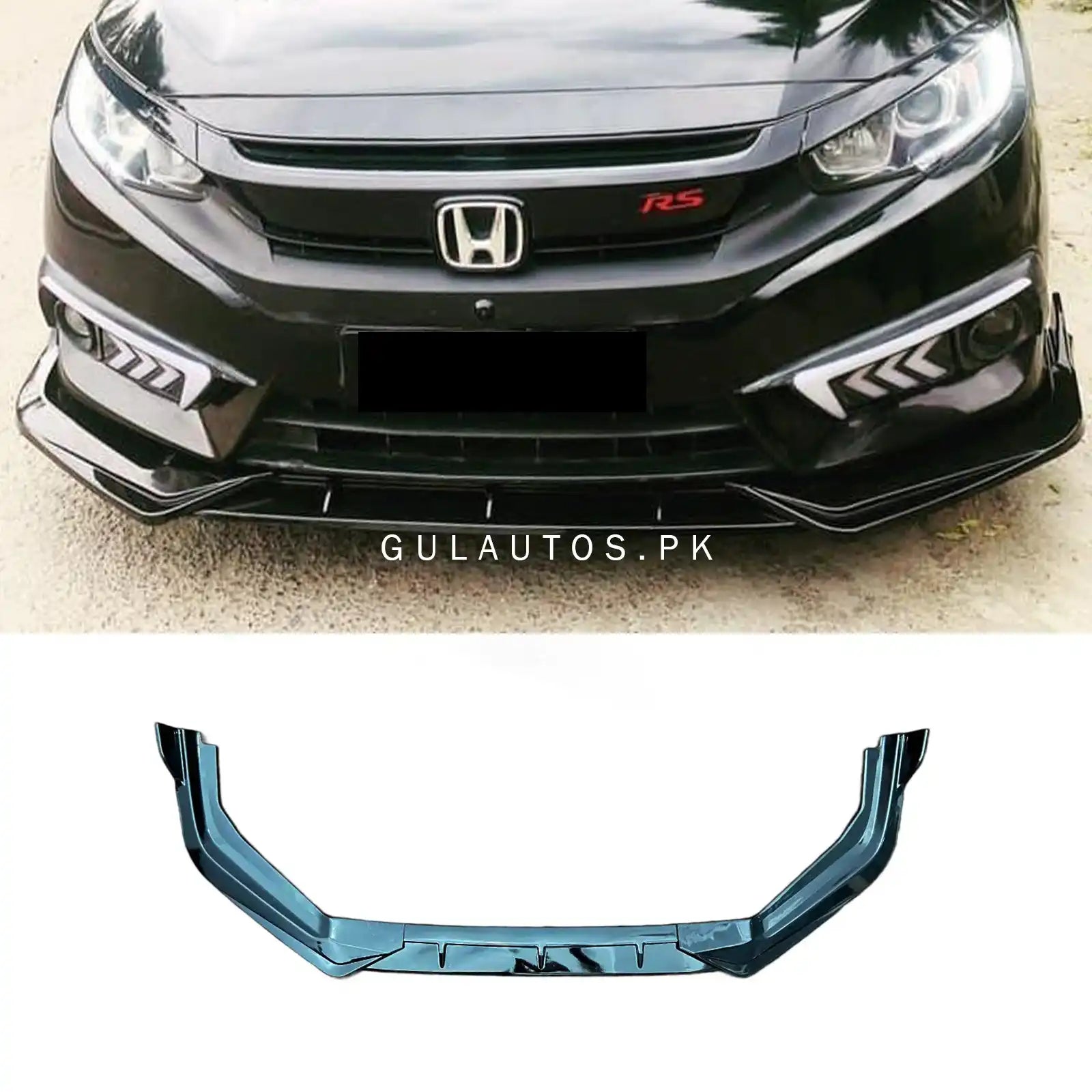 Honda Civic X 2016-2021 Side Splitter ABS 3